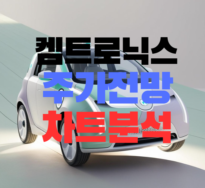  켐트로닉스 주가 전망 자율주행관련주 에스오에스랩주가의 차트 분석을 해 보면?