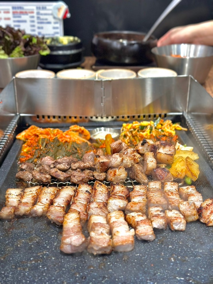  발산역 맛집 여수갓육고 : 국내 유일 명인 여수갓김치 삼겹살 회식 장소