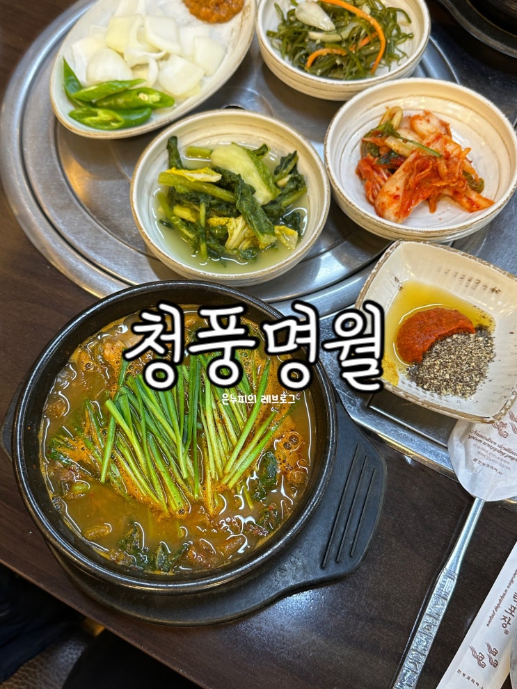  양천구 신월동 청풍명월 맛있어서 놀랐다! 흑염소, 이제부터 내 최애 음식
