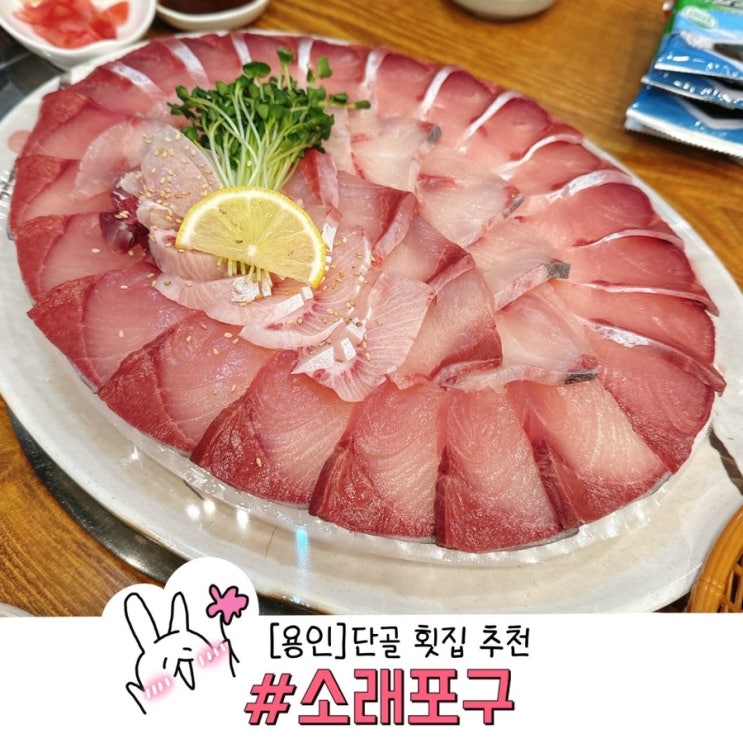  용인 김량장동 횟집 추천 소래포구 겨울 대방어 먹고 왔어요