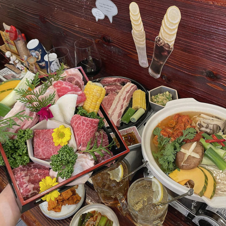  [맛집리뷰] 판교 배키욘방 야끼니꾸오, 소고기 무한리필과 대파김치까지!