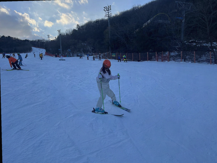 곤지암렌탈샵에서 가족과 함께한 특별한 겨울 방학, 스키 강습과 신상 의류