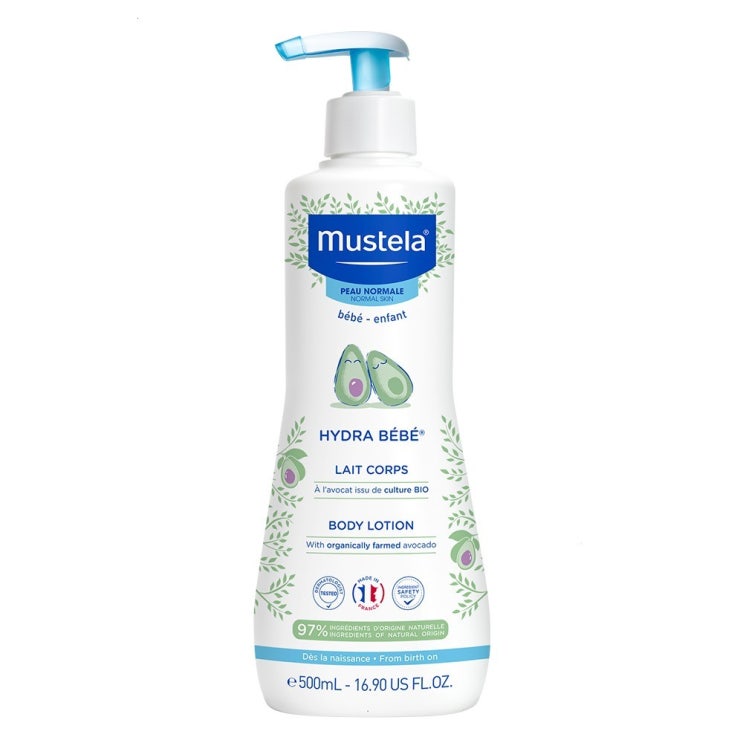  무스텔라 이드라 베베 유아 바디로션, 500ml, 1개