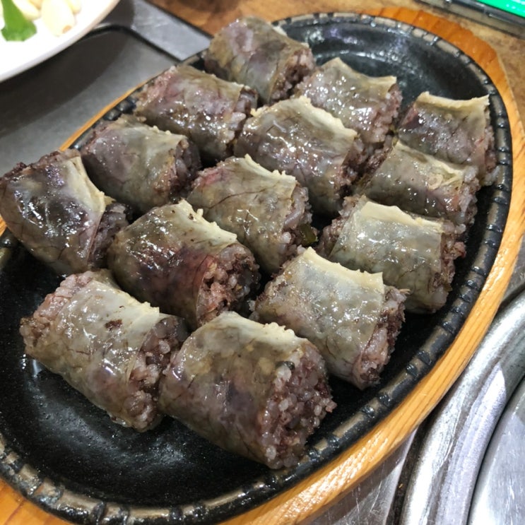  송도 순대국 맛집 용가마순대 찹쌀순대 존맛탱 먹고 포장까지