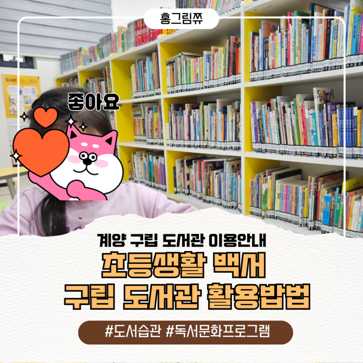  계양구 아이와 함께 하면 좋은 곳 - 임학도서관(계양구립도서관)
