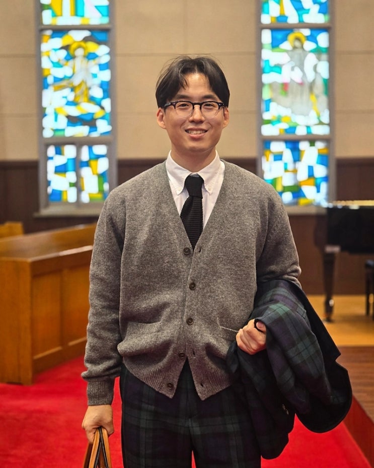  30대 40대 남자 직장인 겨울 가디건 코디 추천 울 가디건