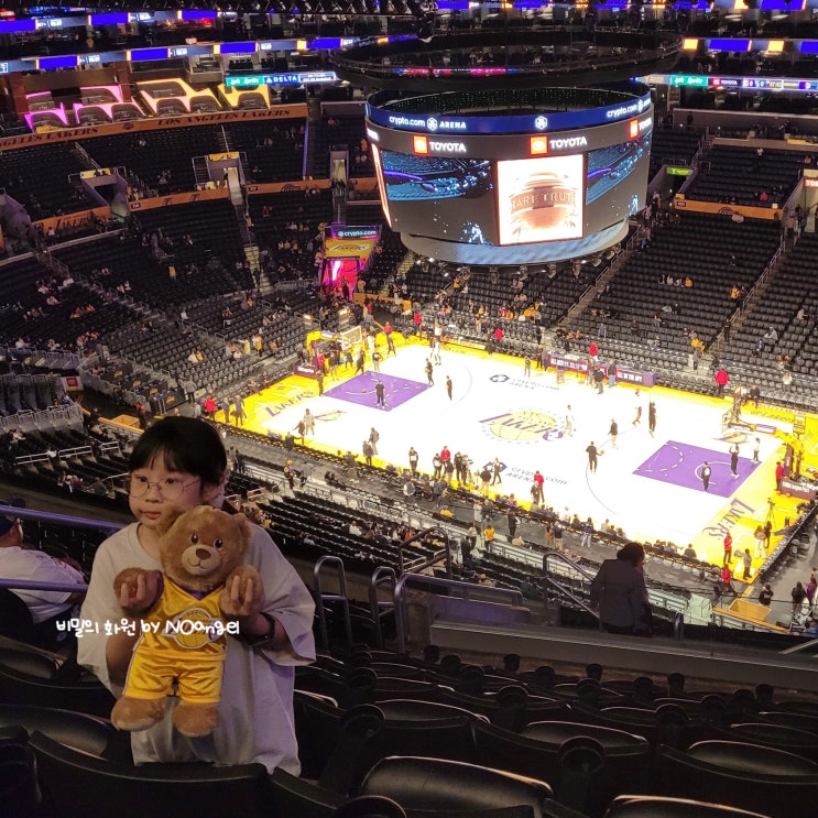  LA 레이커스 NBA 경기 보러 크립토 아레나로~