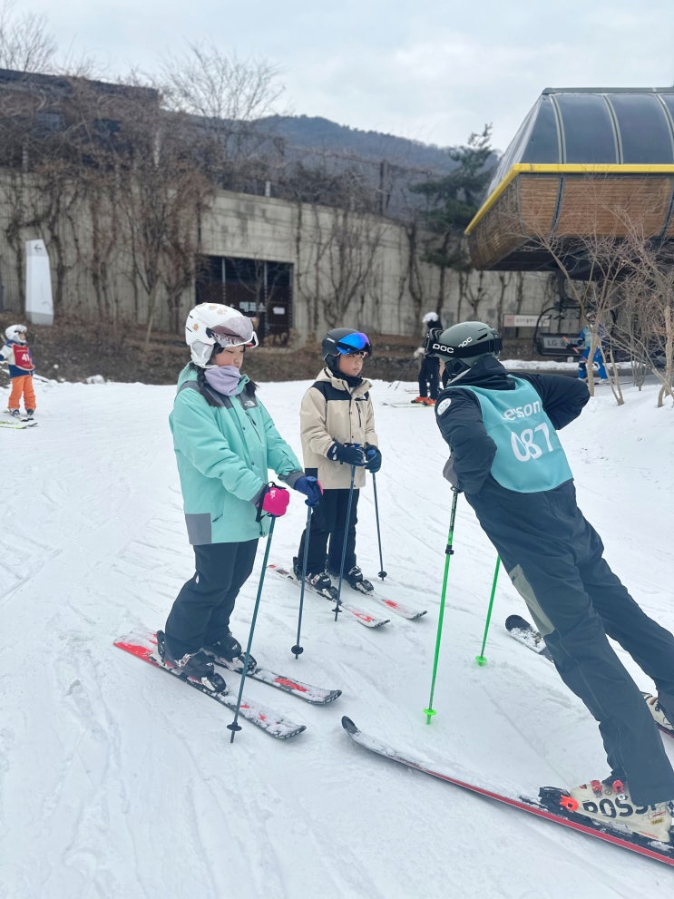  [24/25시즌 시작] 곤지암 스키강습/로렌 어린이 스키학교 곤지암점 2:1 강습 후기
