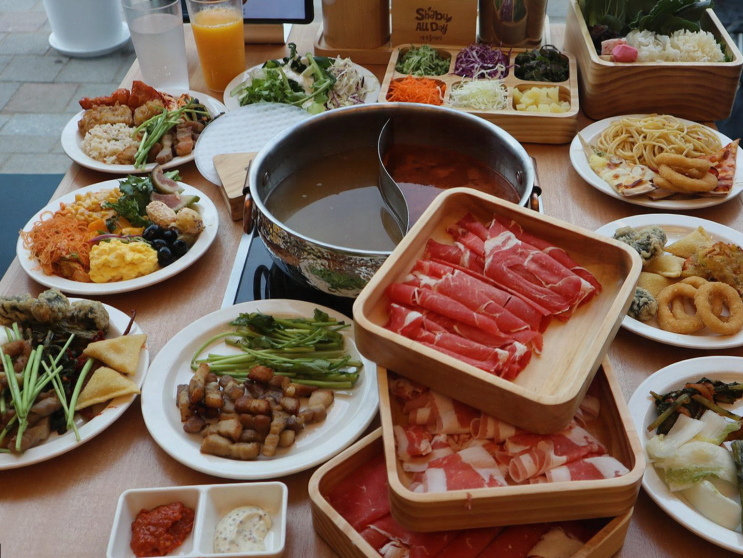  [맛집리뷰] 김포 샤브올데이, 핫푸드와 디저트 맛의 천국