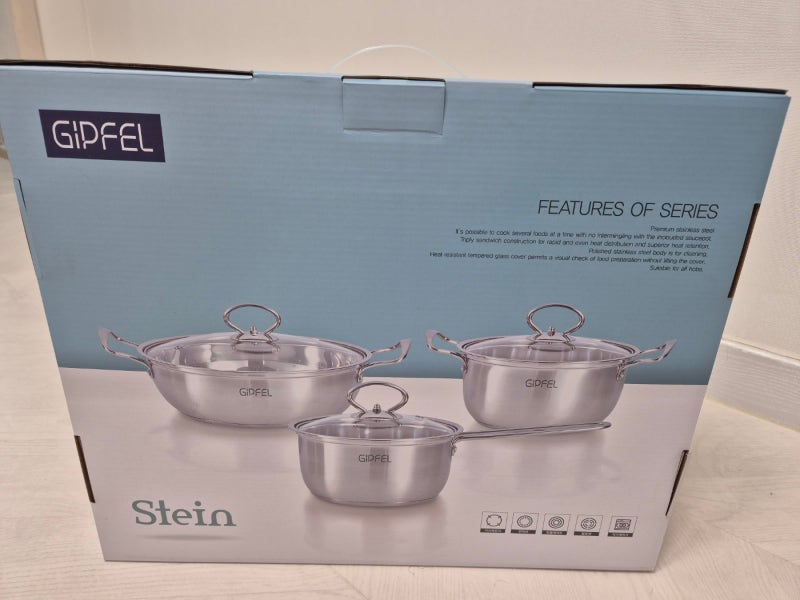 기펠(gipfel) 스텐냄비 3종세트 간단리뷰