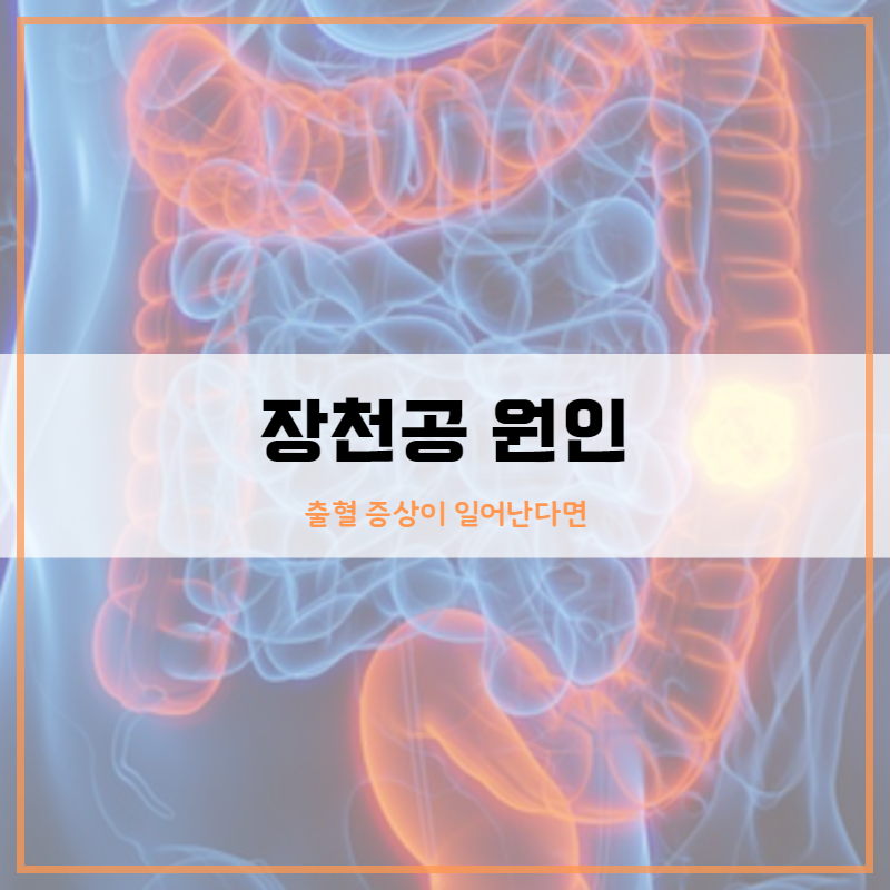 장천공 원인 출혈 증상이 일어난다면