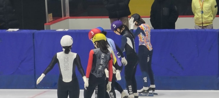 전국남녀 <b>쇼트트랙</b>... 여중부,여고부 <b>1500m 준결승</b> 직관 후기