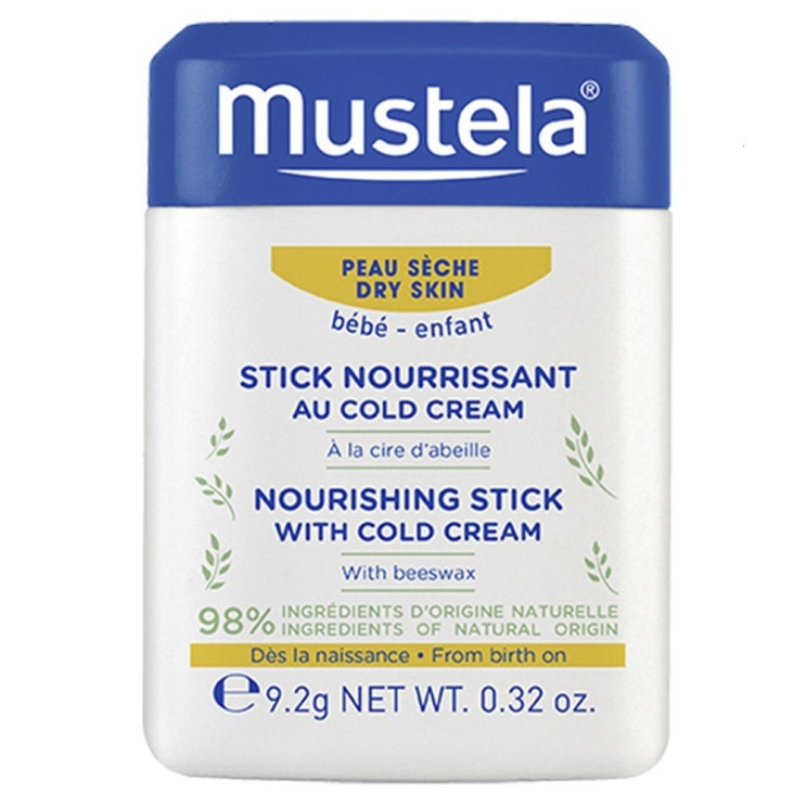  무스텔라 너리싱 스틱 위드 콜드 크림, 9.2g, 1개