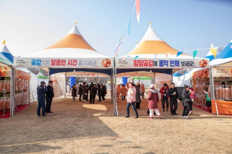  제9회 지리산 함양고종시 곶감축제 기본정보 2025 경남 함양 상림공원 겨울축제