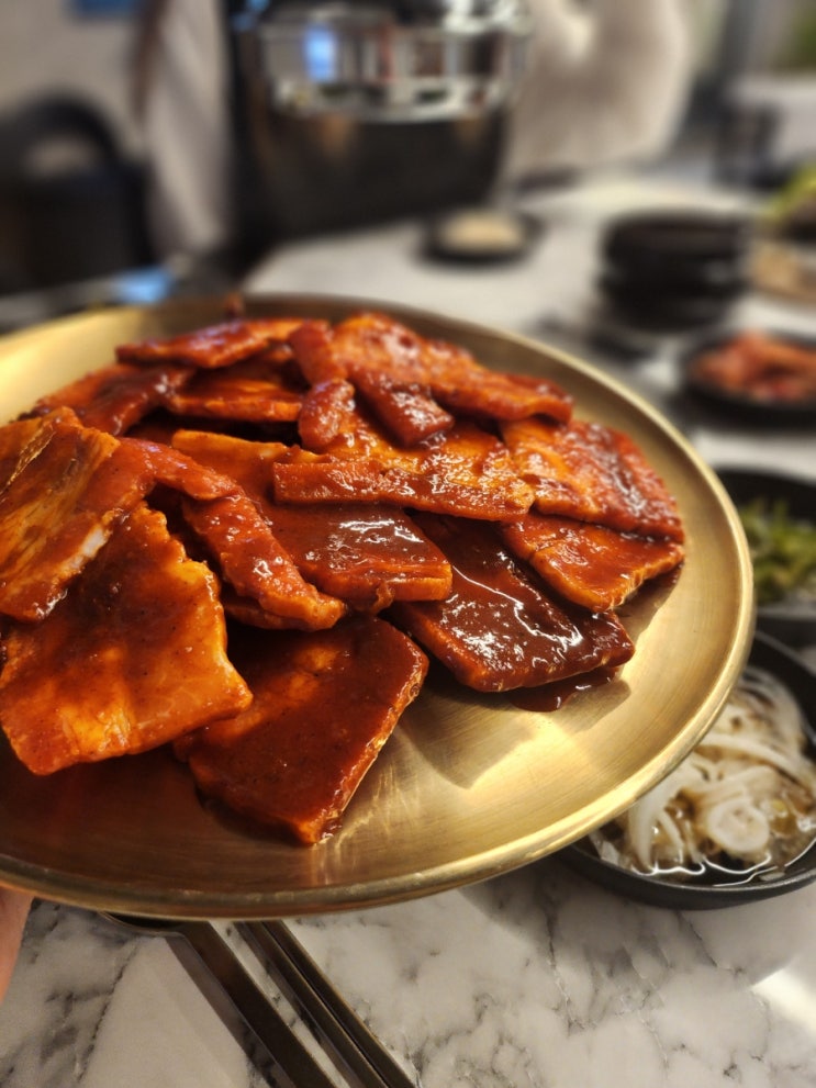  김포 통진마송맛집 권호종가든 매운삼겹살 추천