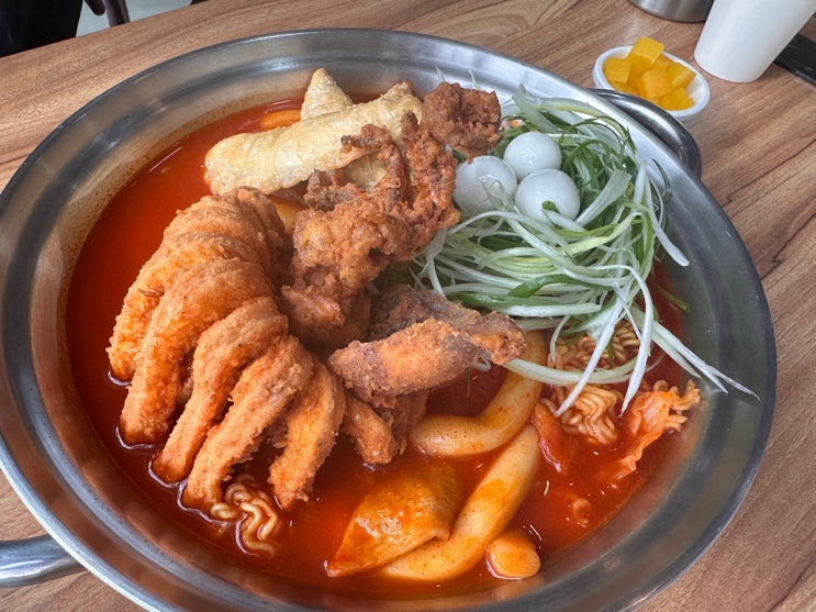  청년다방 의정부금오점 통큰오짱떡볶이