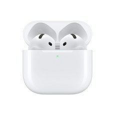 2024Apple 에어팟 4세대 액티브 노이즈 캔슬링 이어폰, 블루투스 연결으로 더 편리한 음악 감상