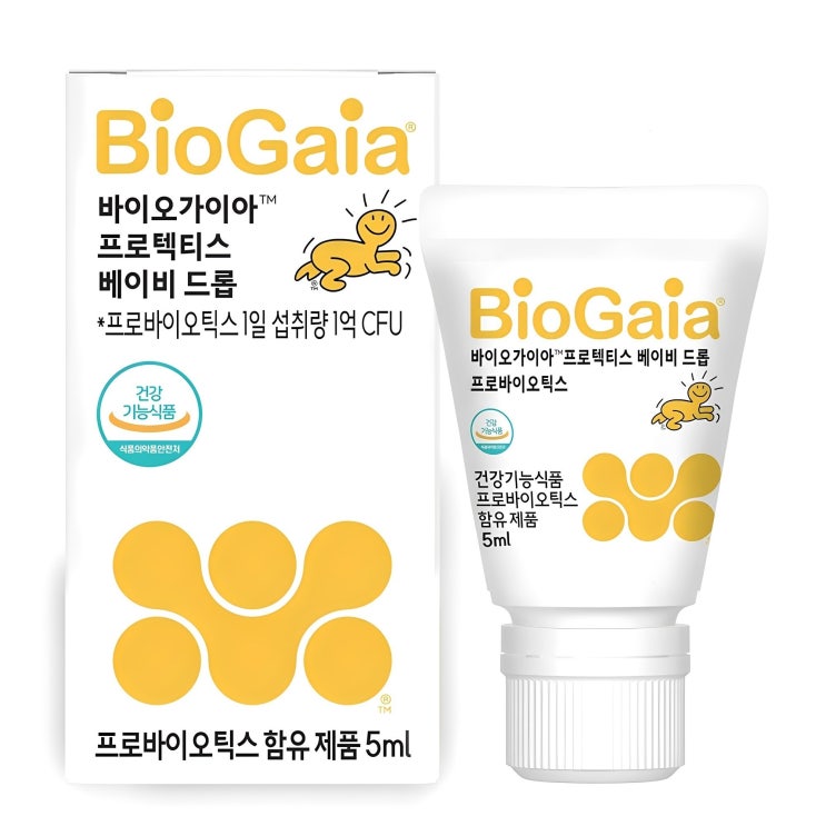  바이오가이아 프로텍티스 베이비드롭 액상 프로바이오틱스, 5ml, 1개