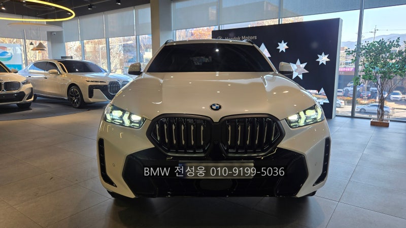 2025 BMW X6 화이트 색상 재구매 혜택 BMW 한독모터스 대구 전시장 출고 후기 및 차량 제원 포토 ....