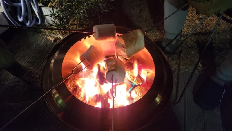 가족들과 함께한 불멍파티│우주캠핑 우드스토브 사용 후기