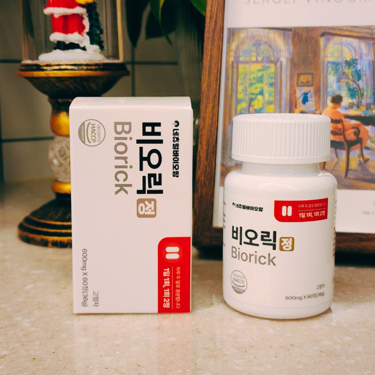  네츄럴바이오팜 비오릭 NMN 함유 노화방지, 주름방지를 위한 고형차