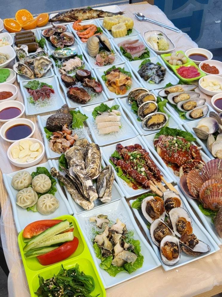  목포 북항 횟집 회센터 회포장 추천 목포바다천국