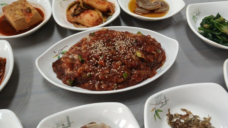  [목포맛집/목포역근처]꽃게살비빔밥으로 유명한 초원음식점 위치 영업시간 메뉴 추천 후기