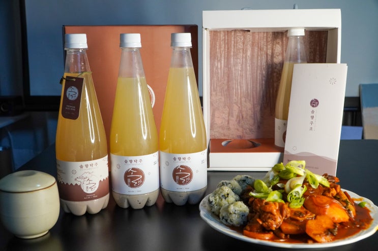  강릉 선물 추천 소나무 전통주 수제막걸리 솔향주조 솔향탁주
