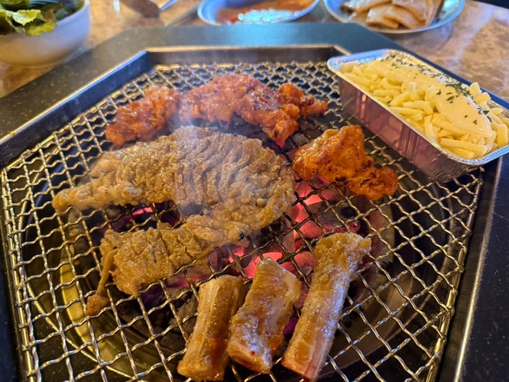  인천 부평구 가성비 고기 숯불구이 맛집 99숯불집 부평역점