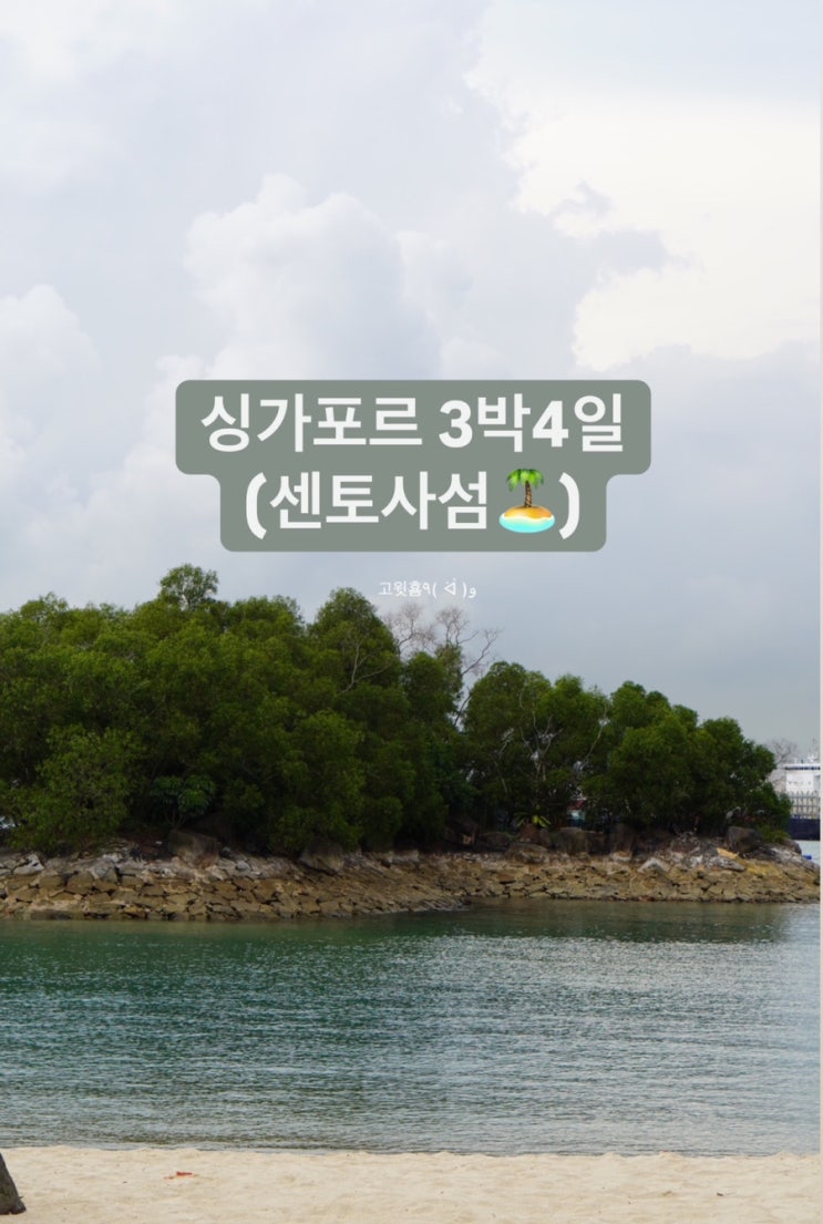  싱가포르 3박 4일 일정 2탄 (센토사섬, 센토사섬 이동, 센토사섬 케이블카, 선텍시티, 싱가포르 락사, 싱가포르 돈키호테)