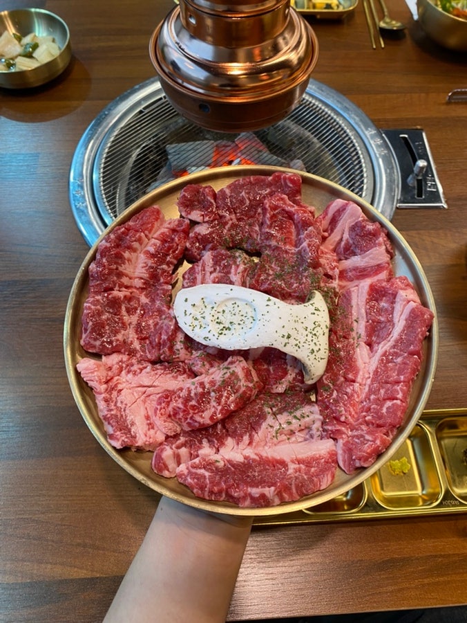  가성비 좋은 익산 갈비살 맛집 우소참숯화로구이 와규진갈비살 익산맛집 마동고깃집 익산 연말모임 강추