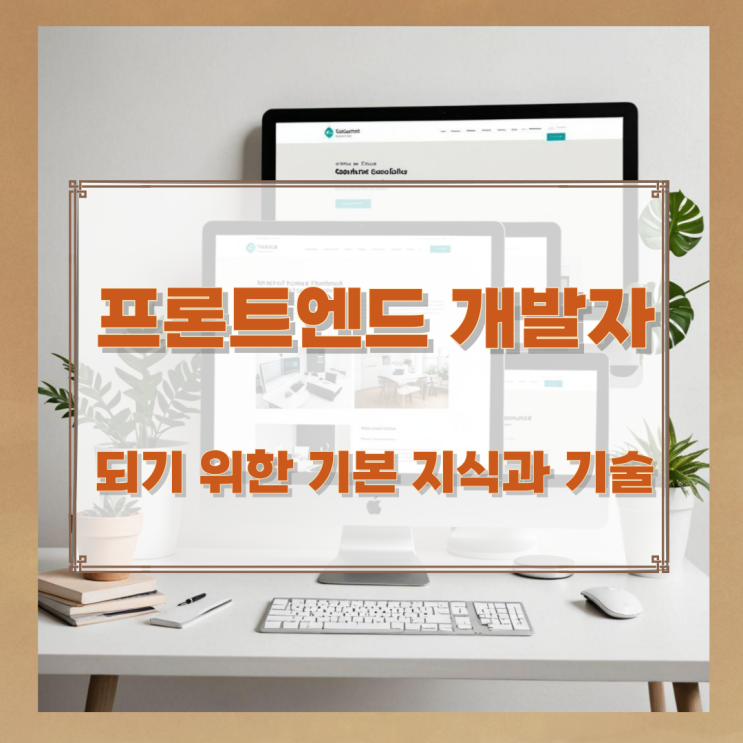 프론트엔드 개발자가 되기 위한 기본 지식과 기술 프론트엔드 개발자가 되기 위한 기본 지식과 기술