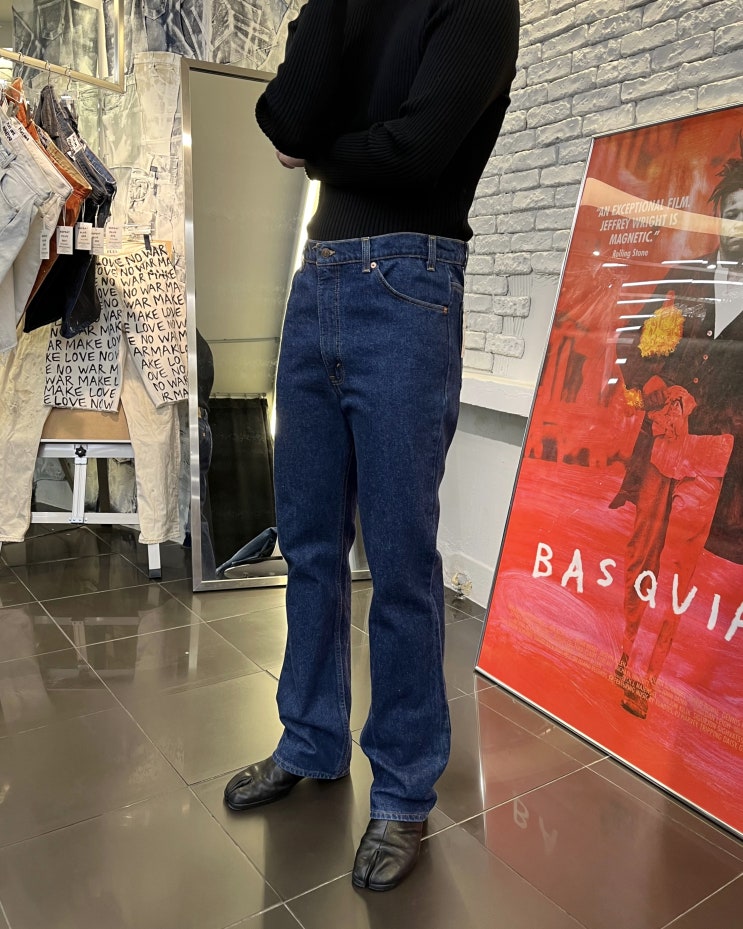 visitor's outfit(리바이스 517 오렌지탭) 리피트랩