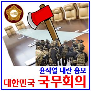  국무회의 개의, 의결 정족수 (ft. 회의록) : 무력화, 탄핵소추, 규정, 구성원, 반대, 뜻란, 계엄령, 참석자명단, 의장, 심의안건, 불참, 결과, 대상, 일정, 최상목