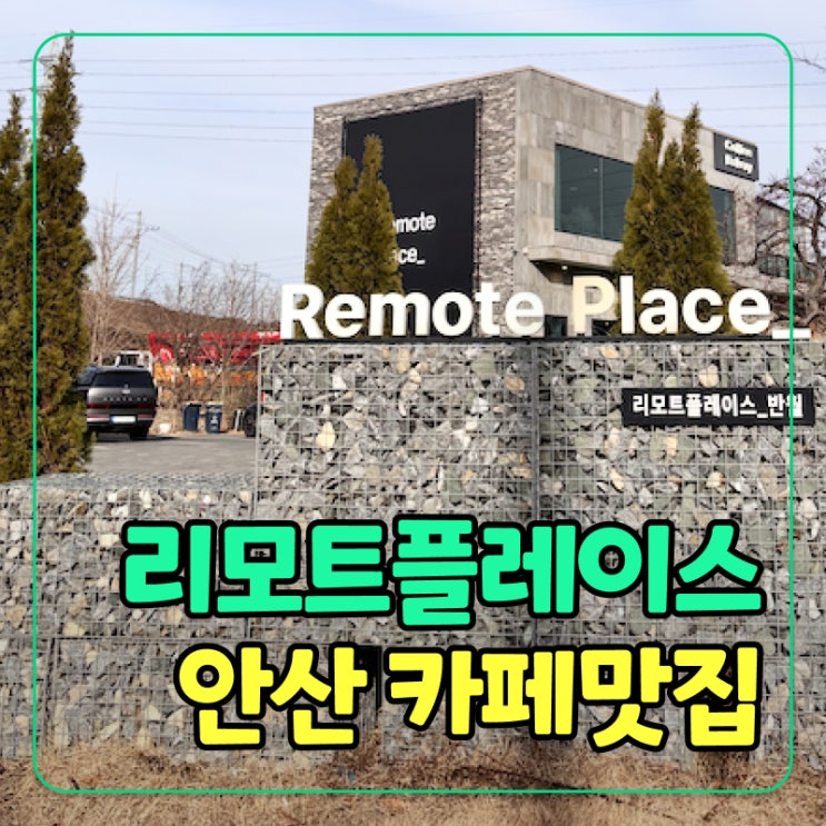  [안산] 감성 가득한 대형 카페, 반려견과 함께 힐링! 리모트플레이스 솔직 후기