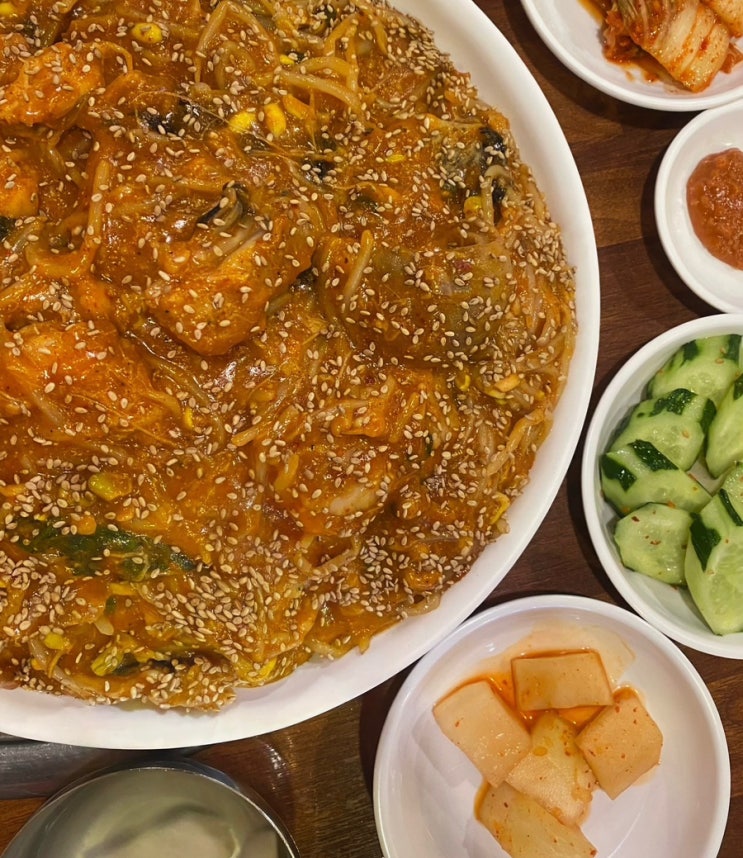  부산 서면 노포맛집 : 청진동 아구찜 감자탕