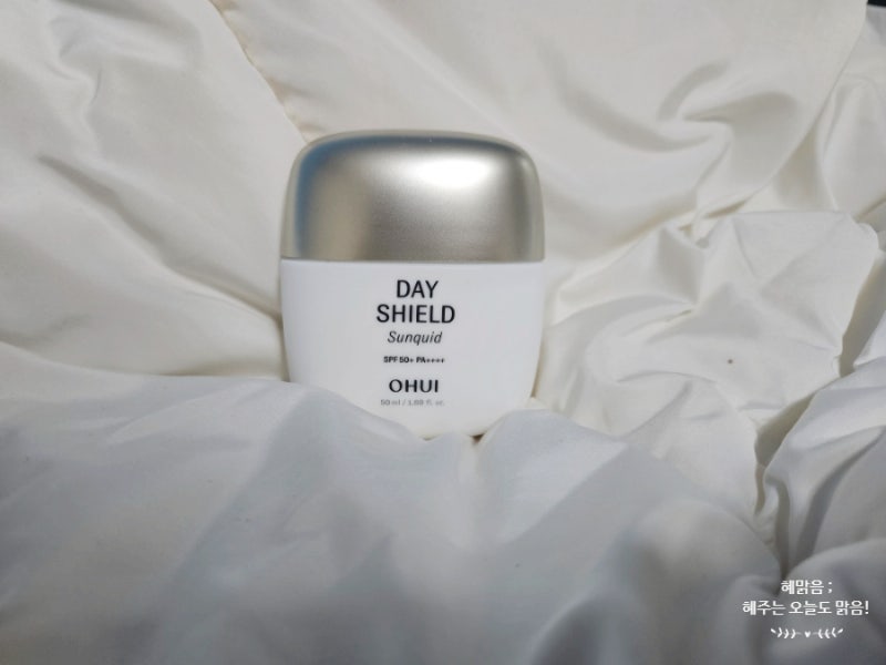 오휘 데이쉴드 선퀴드 선크림✨️, OHUI Day Shield Sunquid SPF50+ PA++++ 후기☺️