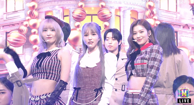 241227 일본 TV 아사히 뮤직스테이션 (엠스테) 트와이스 미사모 NEW LOOK + IDENTITY 움짤 모음 (feat. ....