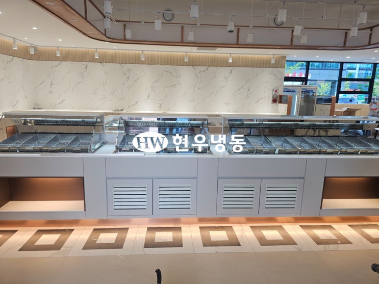 울산쇼케이스설치 1/3HP 기계세트 6대 설치-우정혁신도시 울산쇼케이스설치 1/3HP 기계세트 6대 설치-우정혁신도시