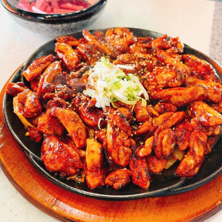  공주 동학사 직화 닭 불고기 맛집 마세오른