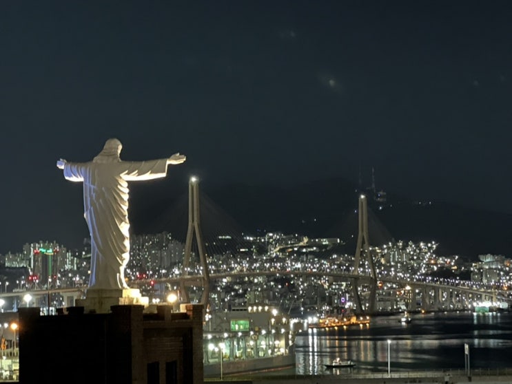  [부산 가볼만한 곳]달 포토존이 유명한 부산 야경명소 부산항대교뷰 우암동 도시숲