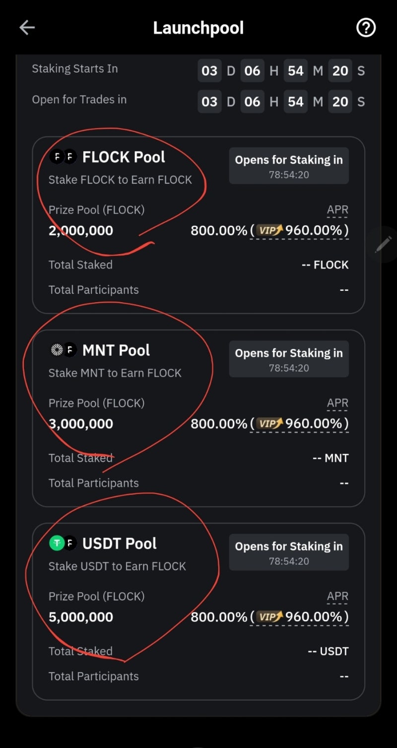 바이비트 FLOCK코인 런치풀 : 네이버 블로그