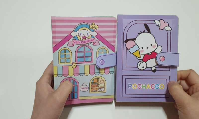 산리오 시나모롤 포차코 조용한 스퀴시북 종이책