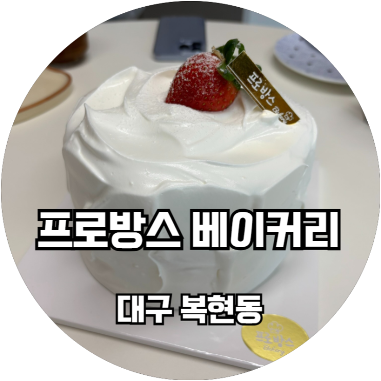  대구 딸기케이크 맛집 복현동 프로방스 베이커리