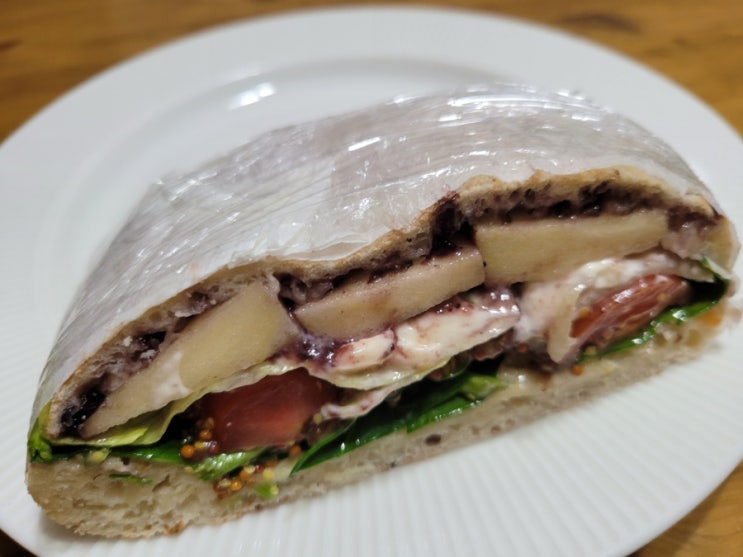  해독 다어어트 좋은 토금치 식단 토마토 시금치 샌드위치