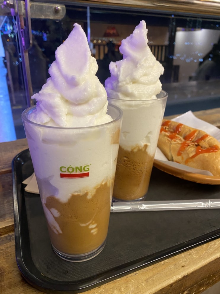  베트남여행 온 듯한 광안리카페 콩카페