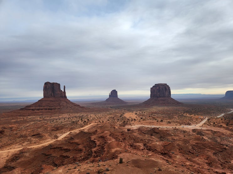  미국 애리조나 주 여행 모뉴먼트 밸리 투어, 영화 포레스트 검프 사진 포인트 모뉴먼트 벨리(Monument valley)