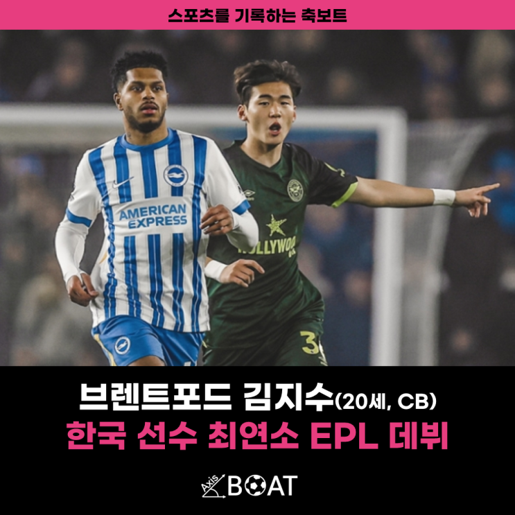 <b>김지수 브렌트포드</b> FC, 한국... 프리미어리그(EPL)에 <b>데뷔</b>하다.
