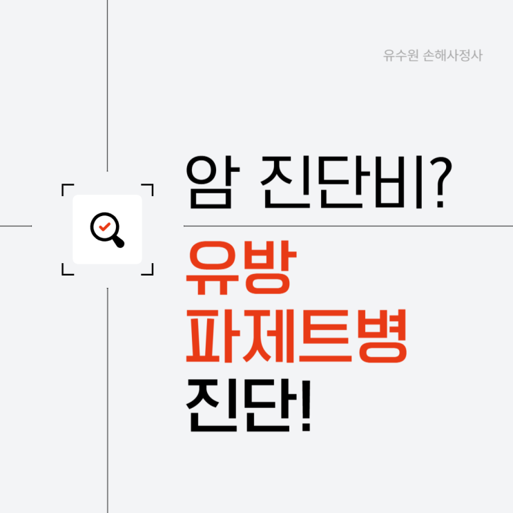  유방 파제트병 C50 일반암 진단비 인정받을 수 있다면?