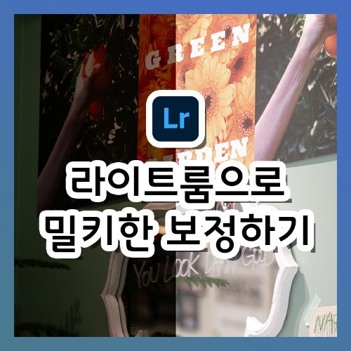  라이트룸으로 우유처럼 뽀얀 색감 보정하기